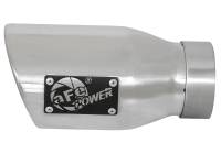 aFe - aFe 49T30452-P09 aFe MACH Force-Xp Universal Exhaust Tip 3 IN Inlet x 4-1/2 IN Outlet x 9 IN L- Polished Tip - Image 5