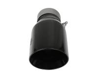 aFe - aFe 49T30454-B093 aFe MACH Force-Xp Universal Exhaust Tip 3 IN Inlet x 4-1/2 IN Outlet x 9 IN L- Black Tip - Image 2