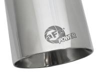 aFe - aFe 49T30454-P092 aFe MACH Force-Xp Univ 304 SS Double-Wall Clamp-On Exhaust Tip - Polished - 3in Inlet - 4.5in Outlet - Image 2
