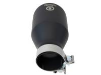 aFe - aFe 49T30504-B09 aFe Takeda Universal Exhaust Tip 3 IN Inlet x 5 IN Outlet x 9 IN L- Black - Image 2