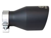 aFe - aFe 49T30504-B09 aFe Takeda Universal Exhaust Tip 3 IN Inlet x 5 IN Outlet x 9 IN L- Black - Image 3