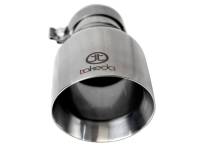 aFe - aFe 49T30504-P09 aFe Takeda Universal Exhaust Tip 3 IN Inlet x 5 IN Outlet x 9 IN L- Polished - Image 2