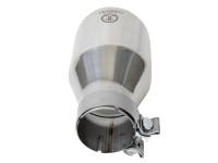 aFe - aFe 49T30504-P09 aFe Takeda Universal Exhaust Tip 3 IN Inlet x 5 IN Outlet x 9 IN L- Polished - Image 3