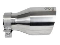 aFe - aFe 49T30504-P09 aFe Takeda Universal Exhaust Tip 3 IN Inlet x 5 IN Outlet x 9 IN L- Polished - Image 4