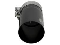 aFe - aFe 49T35404-B07 aFe MACH Force-Xp Universal Exhaust Tip 3-1/2 IN Inlet x 4 IN Outlet x 7 IN L Black Right Side Exit - Image 3