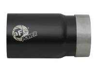 aFe - aFe 49T35404-B07 aFe MACH Force-Xp Universal Exhaust Tip 3-1/2 IN Inlet x 4 IN Outlet x 7 IN L Black Right Side Exit - Image 5