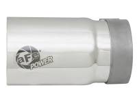 aFe - aFe 49T35404-P07 aFe MACH Force-Xp Universal Exhaust Tip 3-1/2 IN Inlet x 4 IN Outlet x 7 IN Polished Right Side Exit - Image 3