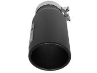 aFe - aFe 49T35451-B12 aFe MACH Force-Xp 409 Stainless Steel Exhaust Tip 3.5 In x 4.5in Out x 12in L Clamp-On - Image 4