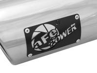 aFe - aFe 49T35456-P12 aFe MACHForce-XP 304 Stainless Steel Polished Exhaust Tip 3.5in x 4.5in Out x 12in L Clamp-On - Image 3