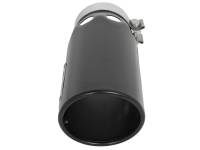 aFe - aFe 49T40501-B121 aFe Power Intercooled Tip Stainless Steel - Black 4in In x 5in Out x 12in L Bolt-On - Image 3