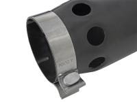 aFe - aFe 49T40501-B121 aFe Power Intercooled Tip Stainless Steel - Black 4in In x 5in Out x 12in L Bolt-On - Image 5