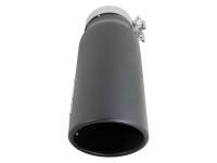 aFe - aFe 49T40501-B15 aFe Diesel Exhaust Tip Bolt On Black 4in Inlet x 5in Outlet x 15in - Image 5