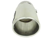aFe - aFe 49T40501-P12 aFe MACH Force-Xp Universal Exhaust Tip 4 IN Inlet x 5 IN Outlet x 12 IN L- Polished Tip - Image 4