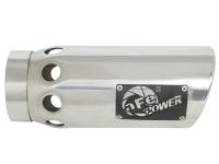 aFe - aFe 49T40501-P121 aFe Power Intercooled Tip Stainless Steel - Polished 4in In x 5in Out x 12in L Bolt-On - Image 5