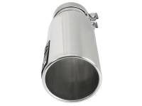 aFe - aFe 49T40501-P122 aFe SATURN 4S 4in SS Intercooled Exhaust Tip - Polished 4in In x 5in Out x 12in L Bolt-On - Image 3