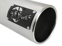 aFe - aFe 49T40501-P122 aFe SATURN 4S 4in SS Intercooled Exhaust Tip - Polished 4in In x 5in Out x 12in L Bolt-On - Image 4