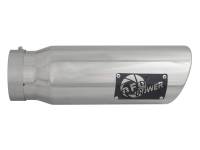 aFe - aFe 49T40501-P15 aFe Diesel Exhaust Tip Bolt On Polished 4in Inlet x 5in Outlet x 15in - Image 5