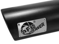 aFe - aFe 49T40506-B12 aFe MACH Force-Xp Universal Exhaust Tip 4 IN Inlet x 5 IN Outlet x 12 IN L- Black Tip - Image 4