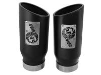 aFe - aFe 49T40506-B12 aFe MACH Force-Xp Universal Exhaust Tip 4 IN Inlet x 5 IN Outlet x 12 IN L- Black Tip - Image 5