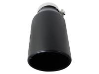 aFe - aFe 49T40601-B15 aFe Power MACH Force-Xp 4in In x 6in Out x 15in L Driver Side Clamp-On 4in 409 SS Exhaust Tip-Black - Image 3