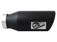 aFe - aFe 49T40601-B15 aFe Power MACH Force-Xp 4in In x 6in Out x 15in L Driver Side Clamp-On 4in 409 SS Exhaust Tip-Black - Image 6