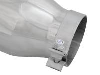 aFe - aFe 49T40601-P12 aFe MACH Force-XP 304 SS Right Side Single Wall Polished Exhaust Tip 4in Inlet x 6in Outlet x 12in L - Image 6