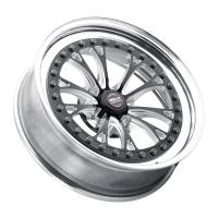 Weld - Weld 94LB7100A80A Weld Vitesse 17x10 / 5x4.5mm BP / 8in. BS Low Pad Black Wheel - Polished Non-Beadlock - Image 3