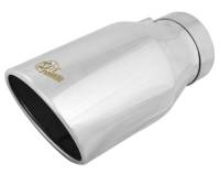 aFe - aFe 49T40604-P12 aFe Diesel Exhaust Tip Bolt On Polished 4in Inlet x 6in Outlet x 12in Length - Image 2