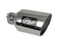aFe - aFe 49T40801-P15 aFe Power MACH Force-Xp 304 Stainless Steel Clamp-on Exhaust Tip - Polished - Image 1