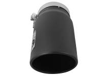 aFe - aFe 49T50601-B12 aFe Diesel Exhaust Tip Bolt On Black 5in Inlet x 6in Outlet x 12in Long - Image 4