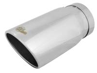 aFe - aFe 49T50604-P12 aFe Universal Bolt On Exhaust Tip Polished 5in Inlet x 6in Outlet x 12in Long - Image 2