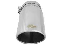 aFe - aFe 49T50604-P12 aFe Universal Bolt On Exhaust Tip Polished 5in Inlet x 6in Outlet x 12in Long - Image 3