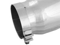 aFe - aFe 49T50604-P12 aFe Universal Bolt On Exhaust Tip Polished 5in Inlet x 6in Outlet x 12in Long - Image 4