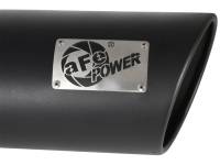 aFe - aFe 49T50701-B15 aFe MACH Force-XP 409 SS Right Side Single Wall Exhaust Tip 5in Inlet x 7in Outlet x 15in L - Image 2