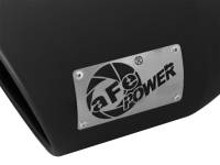 aFe - aFe 49T50702-B12 aFe MACHForce XP 5in 304 Stainless Steel Exhaust Tip 5 In x 7 Out x 12L in Bolt On Right - Black - Image 5