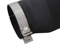 aFe - aFe 49T50702-B12 aFe MACHForce XP 5in 304 Stainless Steel Exhaust Tip 5 In x 7 Out x 12L in Bolt On Right - Black - Image 6