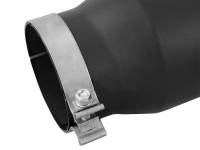 aFe - aFe 49t50702-b15 aFe POWER MACH Force-Xp 5in 304 Stainless Steel Exhaust Tip 5In x 7Out x15Lin Bolt-On Right-Blk - Image 3
