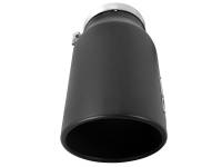 aFe - aFe 49t50702-b15 aFe POWER MACH Force-Xp 5in 304 Stainless Steel Exhaust Tip 5In x 7Out x15Lin Bolt-On Right-Blk - Image 5
