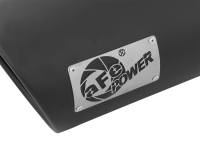 aFe - aFe 49t50702-b15 aFe POWER MACH Force-Xp 5in 304 Stainless Steel Exhaust Tip 5In x 7Out x15Lin Bolt-On Right-Blk - Image 6