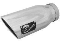 aFe - aFe 49T50702-P15 aFe MACH Force-Xp 5in Inlet x 7in Outlet x 15in length 304 Stainless Steel Exhaust Tip - Image 1