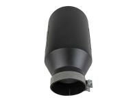 aFe - aFe 49T50801-B15 aFe Power Universal 5in Inlet 8in Outlet MACH Force-XP Clamp-On Exhaust Tip - Black - Image 3