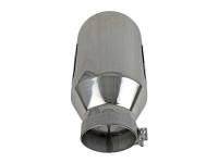 aFe - aFe 49T50801-P15 aFe Power Universal 5in Inlet 8in Outlet MACH Force-XP Clamp-On Exhaust Tip - Polished - Image 4