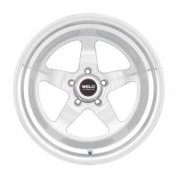 Weld - Weld S10500565P50 Weld S105 Ventura 20x10.5 / 5x114.3 BP / 50 Offset / 7.75 BS / 72.56 Bore - Gloss Silver MACH Wheel - Image 1