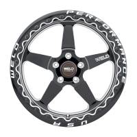 Weld - Weld S90470022P42 Weld S904 17x10 Ventura Bead Lock 5x120 ET42 BS7.15 Gloss BLK MIL DIA 78.1 - Image 3