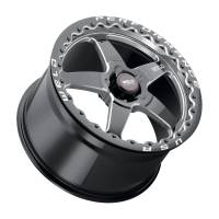 Weld - Weld S90470086P10 Weld S904 17X10 Ventura Drag Beadlock 5X135 ET10 BS5.9 Gloss Black MIL Dia 87.1 - Image 1