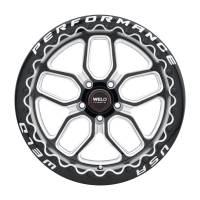Weld - Weld S90700575P38 Weld S907 20X10.5 Laguna Beadlock 5X127 ET38 BS7.25 Gloss Black MIL Dia 71.5 - Image 1