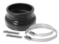 aFe - aFe 59-00033 aFe Magnum FORCE CAI Univ. (4-1/4in ID to 3-1/2in ID x 2-1/2in L) Straight Reducing Coupler - Black - Image 1