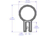 aFe - aFe 59-10092 aFe MagnumFORCE Spare Parts Trim Seal Kit (1/16IN X 3/4IN) x 36IN L - Image 3