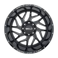 Weld - Weld W11720018475 Weld Off-Road W117 22X10 Fulcrum 8X180 ET-18 BS4.75 Gloss Black MIL 124.3 - Image 3