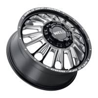 Weld - Weld W12108292890 Weld Off-Road W121 20X8.25 Scorch Front 8X200 ET108 BS8.90 Gloss Black MIL 142.2 - Image 1